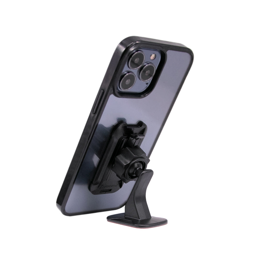 ARMOR-X Adhesive Dashboard Mount, perfectly mount the phone with any angle you want.