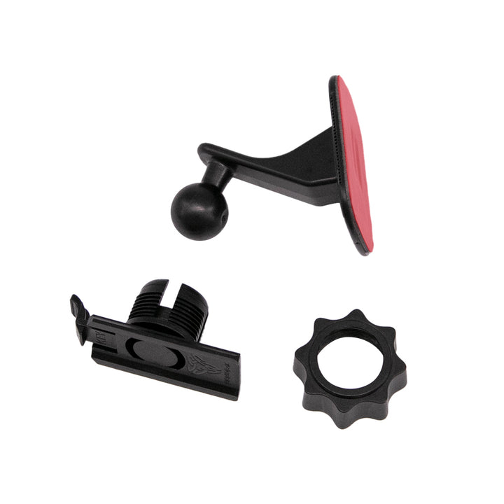 ARMOR-X Adhesive Dashboard Mount, made of high quality plastic, very durable and strong. 