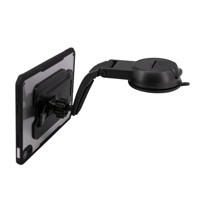 ARMOR-X Folding Car Dashboard Suction Cup Mount for tablet.