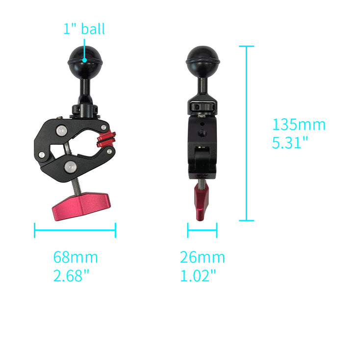 ARMOR-X G-Clamp Mount Base