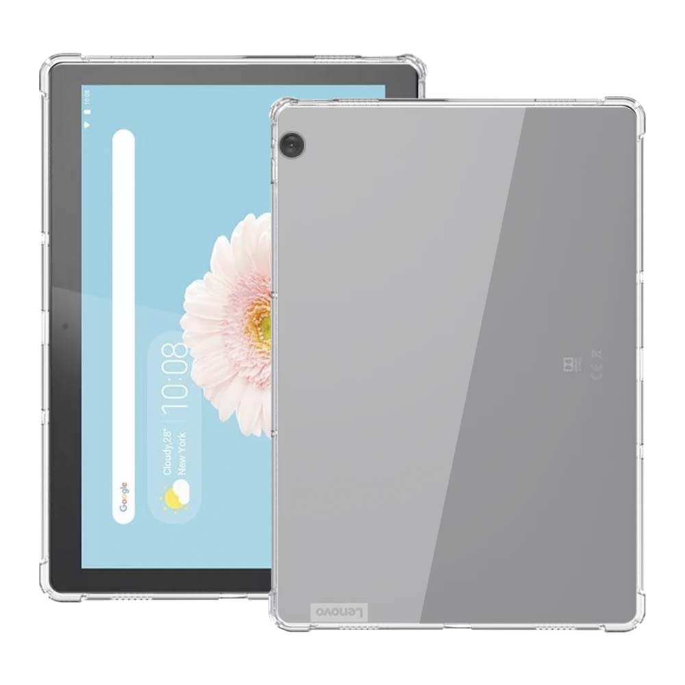 ARMOR-X Lenovo Tab M10 FHD REL (TB-X605LC / TB-X605FC) 4 corner protection case. Excellent protection with TPU shock absorption housing.
