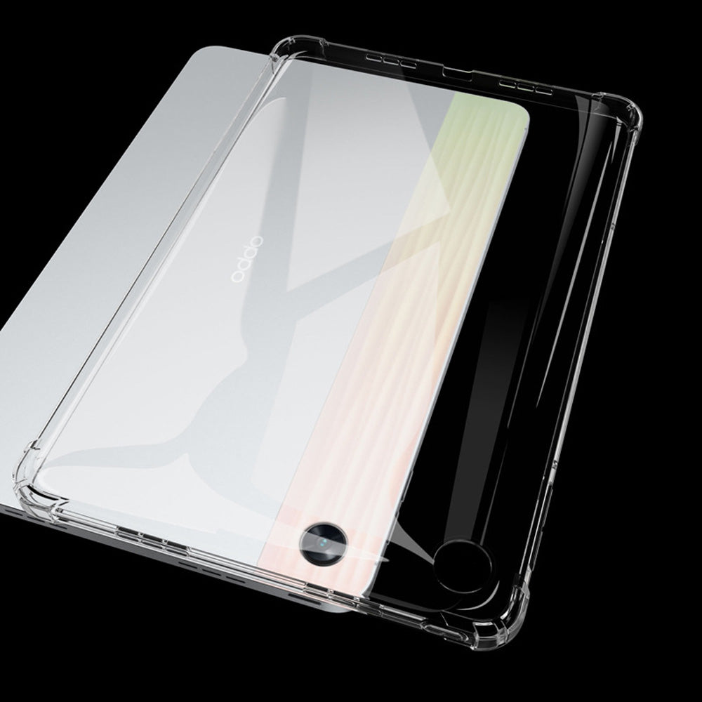 ARMOR-X OPPO Pad Air protection case with raised edges lift the screen and camera lens off the surface to prevent damaging.