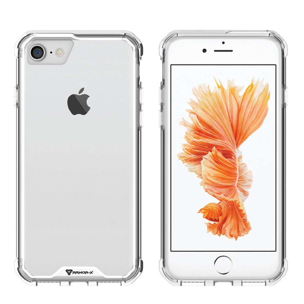 AHN-i8-CR | iPhone 8 Case | Ultra slim shockproof crystal clear
