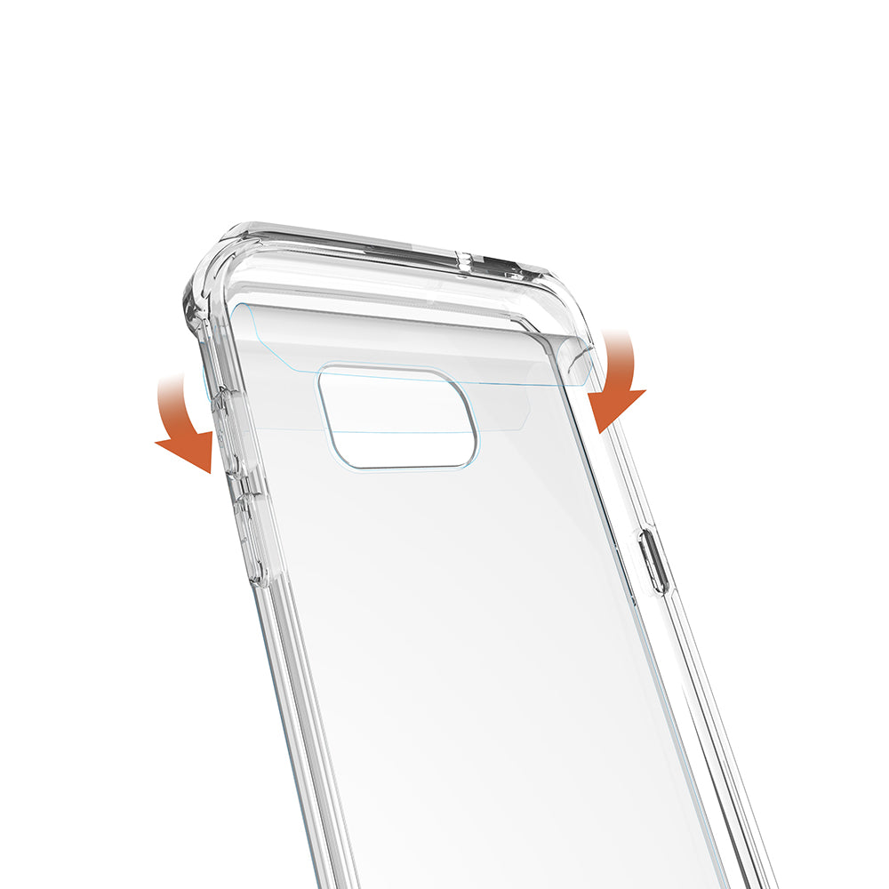 AHN-S7E-CR | Galaxy S7 Edge | Ultra slim shockproof crystal clear case