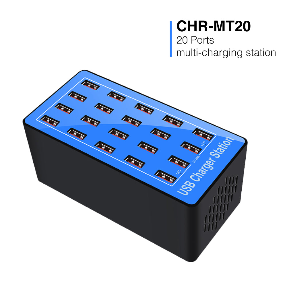 CHR-10 | USB Charging Station 20 Ports / 45 Ports / 60 Ports