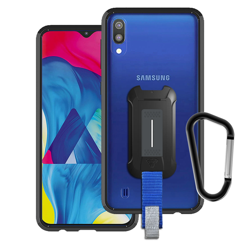 BX3-SS19-M10 | Samsung Galaxy M10 | Mountable Shockproof Rugged Case for Outdoors w/ Carabiner