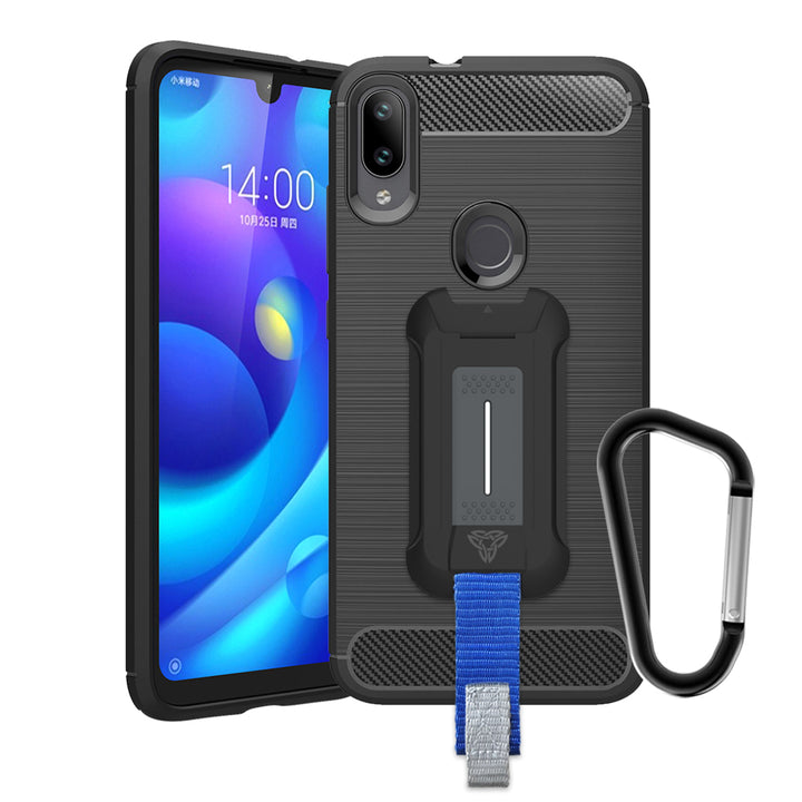 TP-MI19-MPL | Xiaomi Mi play | Mountable Shockproof Rugged Case for Outdoors w/ Carabiner