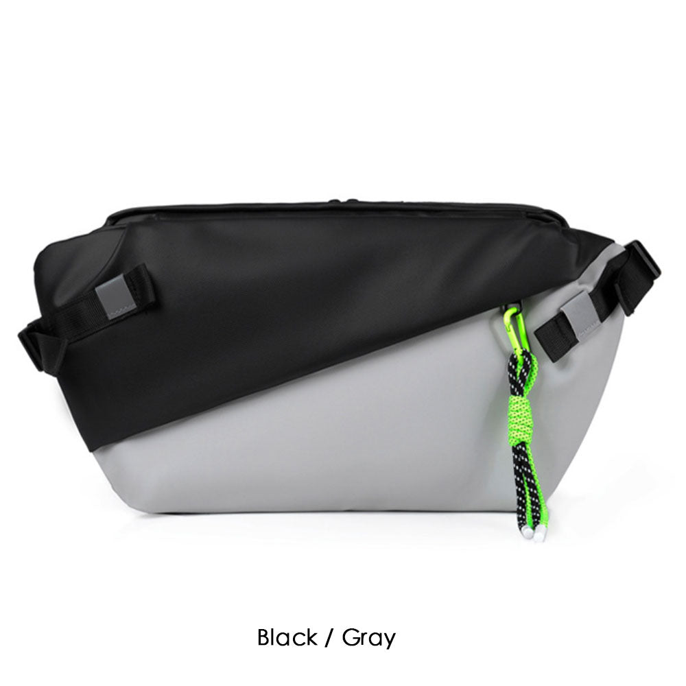 BAG-SL4 | Sling Bag / Chest Bag / Waist Bag | Anti-Splash Bag with Retractable Key Chain