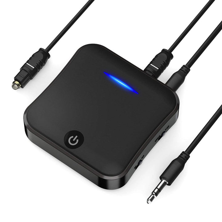  BT-RT1 | Bluetooth 5.0 Transmitter Receiver, RCA and 3.5mm Audio Adapter