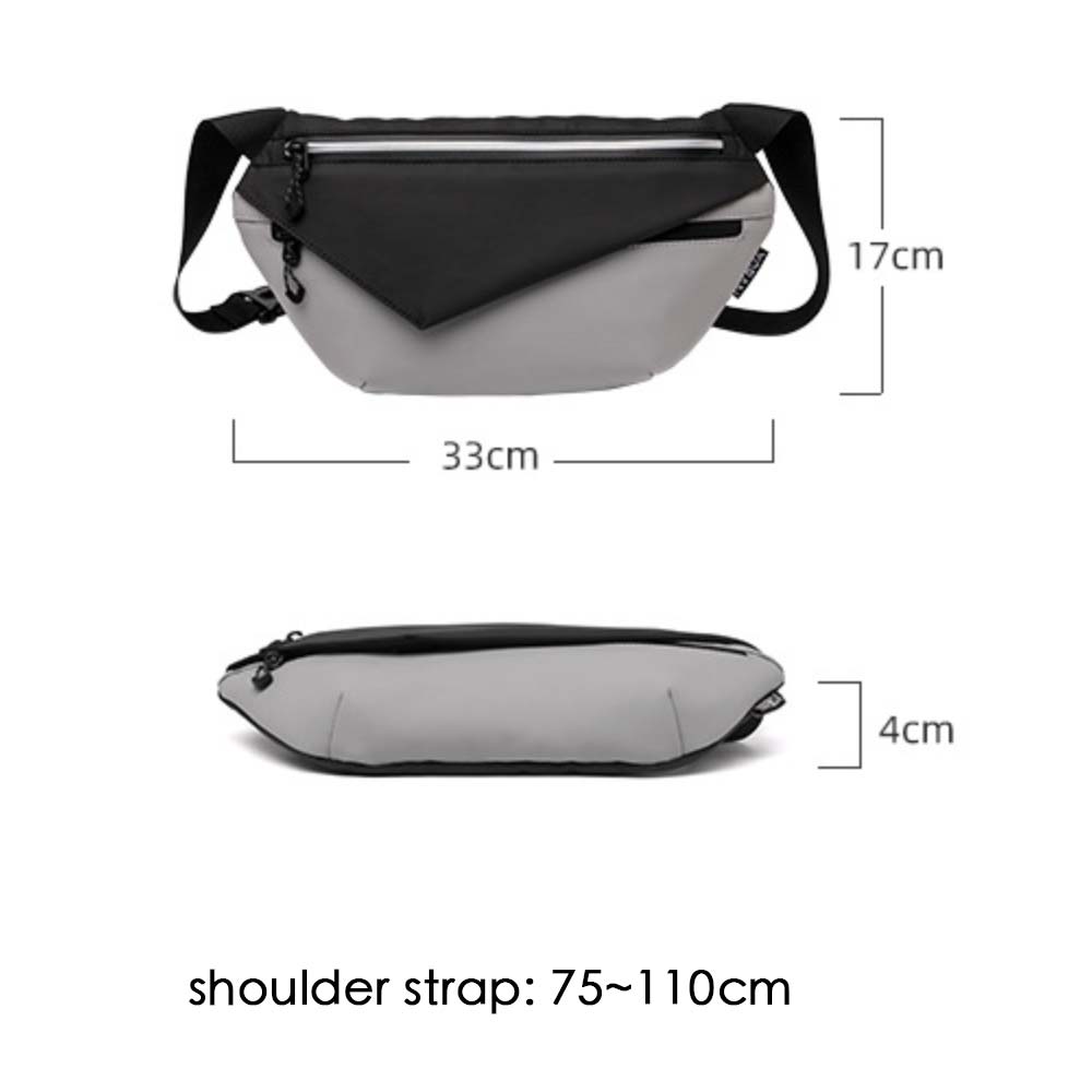 BAG-SL1 | Fashion Sling Bag / Chest Bag / Waist bag | Anti-Splash Bag with Velcro