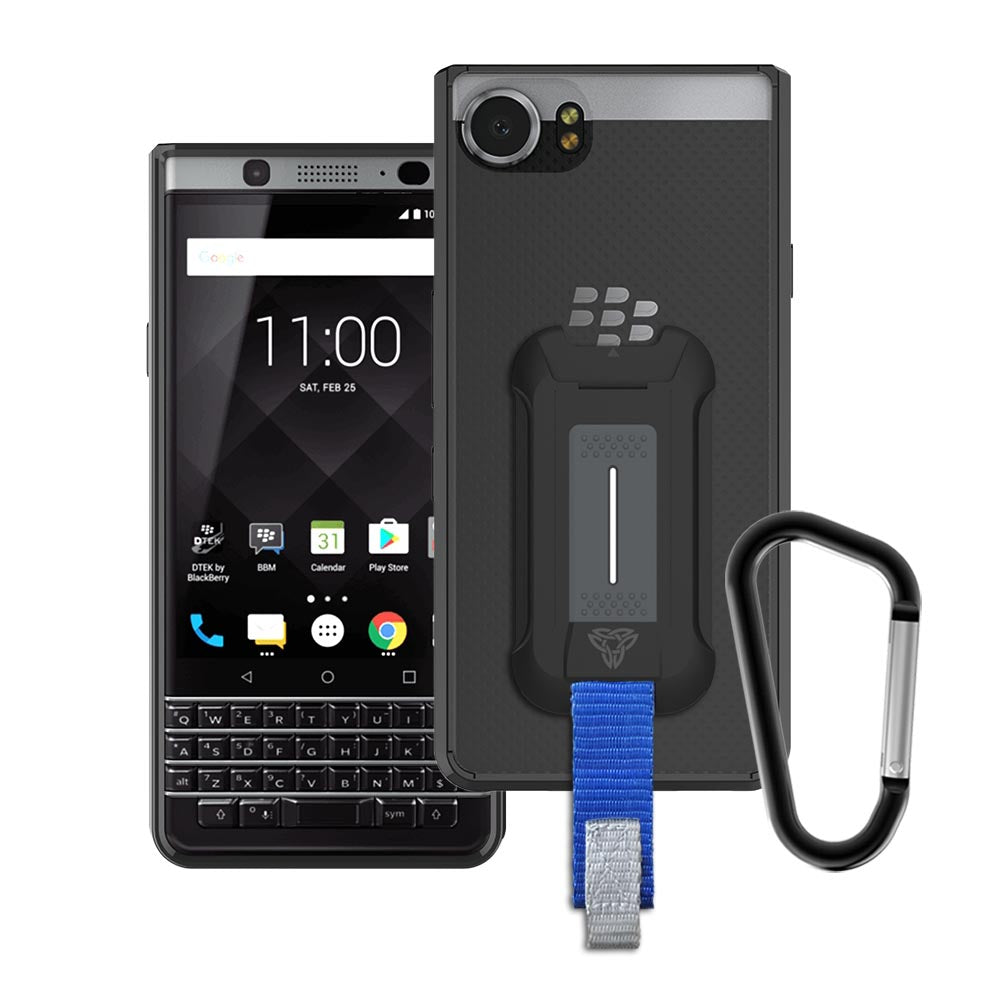 BX3-BB17-KO | BlackBerry KEYone / Mercury | Shockproof Rugged case w/ KEY Mount & Carabiner