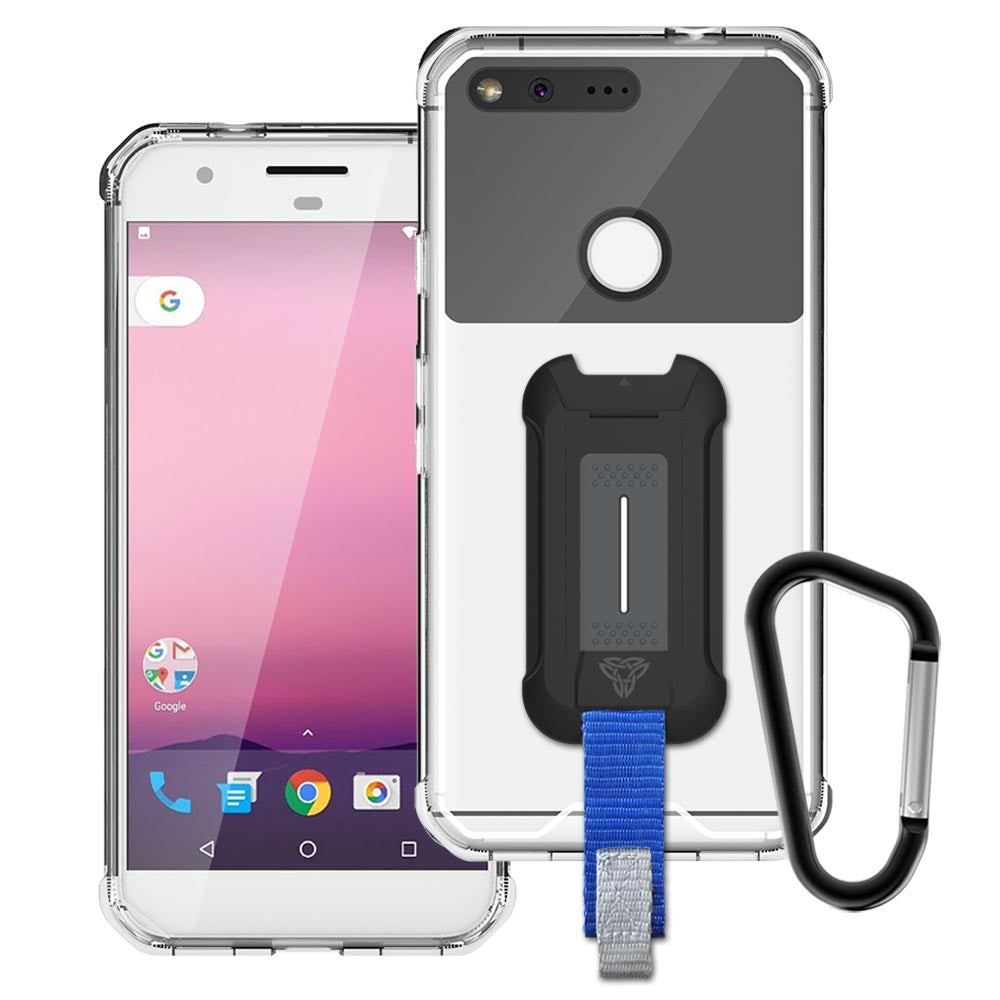 BX3-GG-PXL | Google Pixel XL | Mountable Shockproof Rugged Case for Outdoors w/ Carabiner