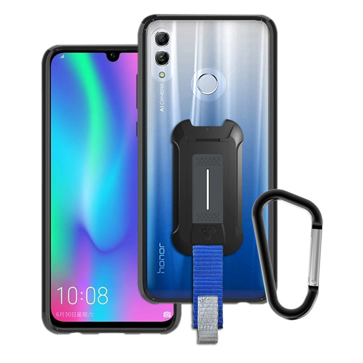 BX3-HW18-H10L | Huawei Honor 10 Lite / P Smart 2019 | Mountable Shockproof Rugged Case for Outdoors w/ Carabiner