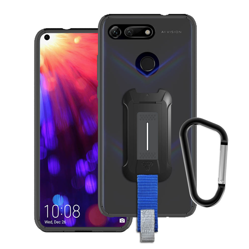 BX3-HW18-HV20 | Huawei Honor View 20 | Mountable Shockproof Rugged Case for Outdoors w/ Carabiner