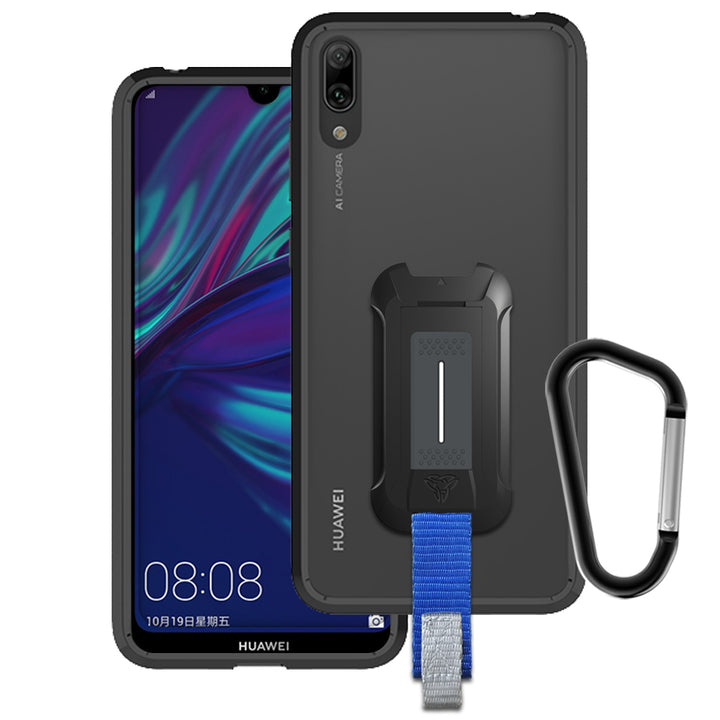 BX3-HW19-Y7P | Huawei Y7 Pro (2019) / Enjoy 9 | Mountable Shockproof Rugged Case for Outdoors w/ Carabiner