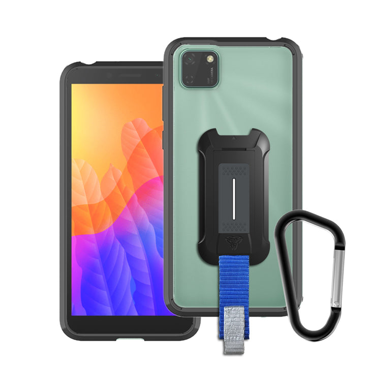 BX3-HW20-Y5P | Huawei Y5P / Honor 9s | Mountable Shockproof Rugged Case for Outdoors w/ Carabiner