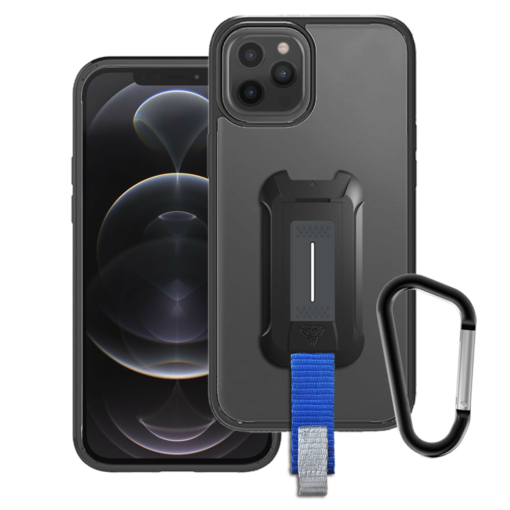 BX3-IPH-12P | iPhone 12 Pro / 12 Pro Max Case  | Shockproof Drop Proof Rugged Cover w/ X-Mount & Carabiner