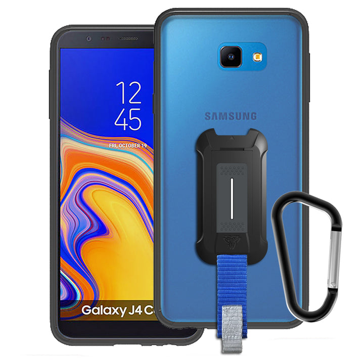 BX3-J4C | Samsung Galaxy J4 Core | Mountable Shockproof Rugged Case for Outdoors w/ Carabiner