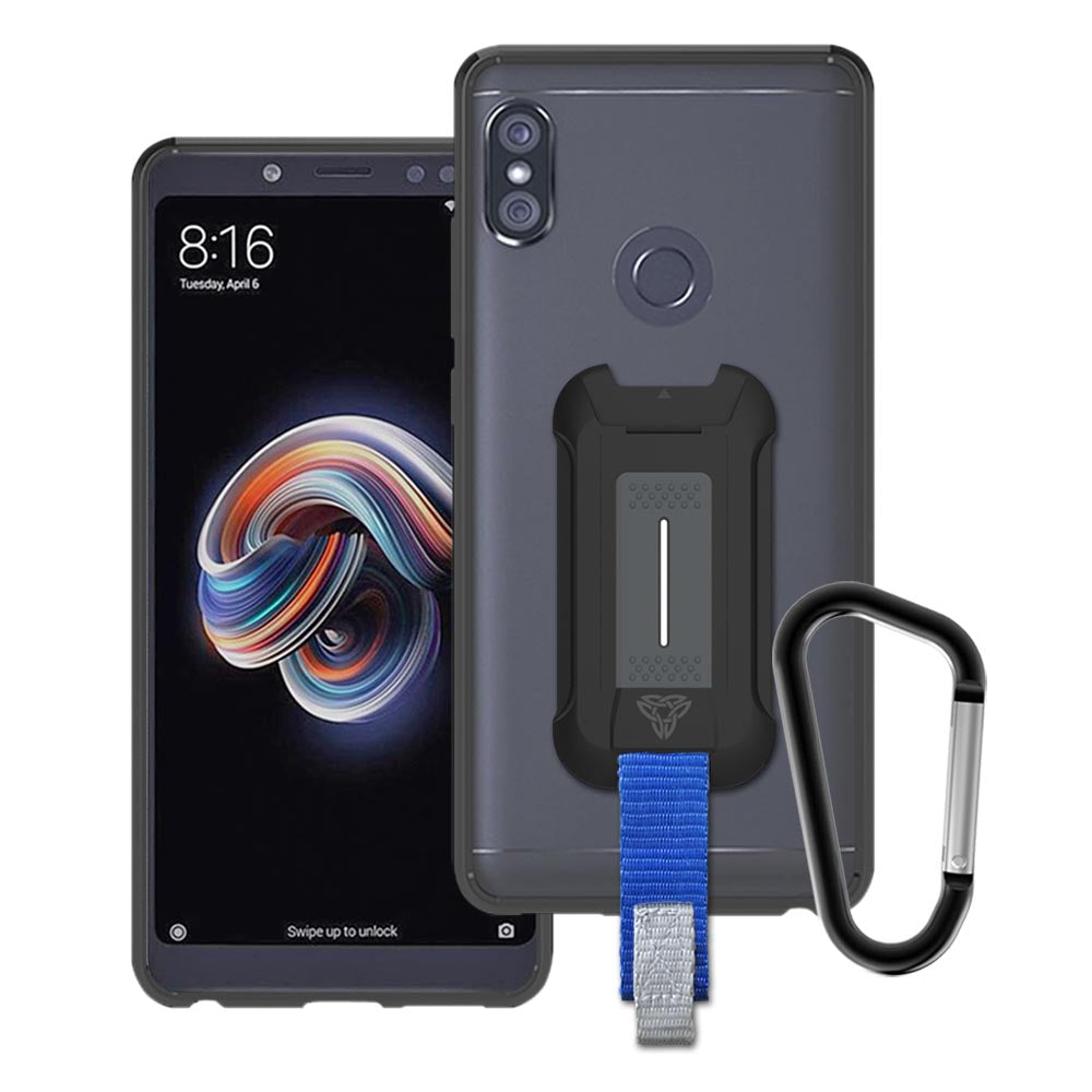 BX3-MI18-N5P | Xiaomi Note 5 PRO - DUAL CAM | Shockproof Rugged case w/ KEY Mount & Carabiner