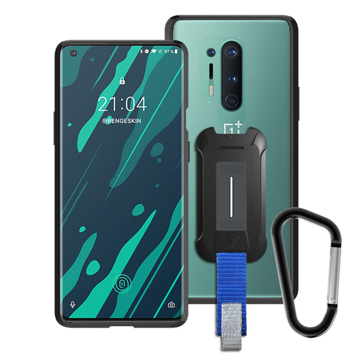 BX3-Oneplus | Oneplus Case | Mountable Shockproof Rugged Case for Outdoors w/ Carabiner