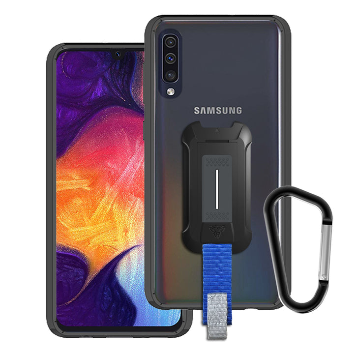 BX3-SS19-A50 | Samsung Galaxy A50 | Mountable Shockproof Rugged Case for Outdoors w/ Carabiner