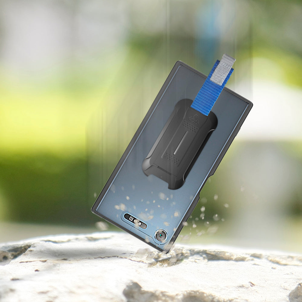 moex Chaîne de téléphone Portable Compatible avec Sony Xperia XZ1 Compact, Coque avec Sangle réglable en Noir moex Chaîne de téléphone Portable Compatible avec Sony Xperia XZ1 Compact, Coque avec Sangle réglable en Noir