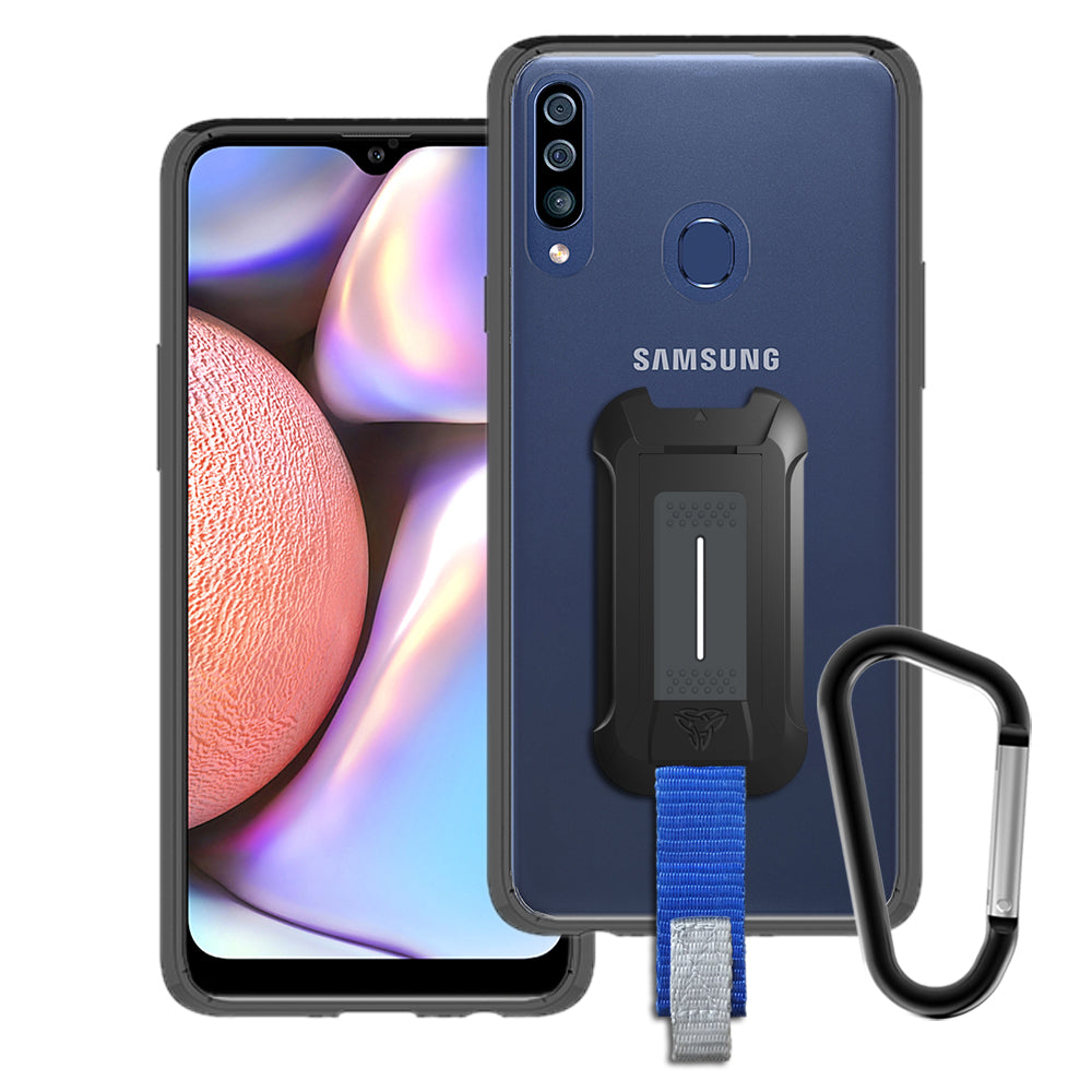 BX3-SS19-A20S | Samsung Galaxy A20s | Mountable Shockproof Rugged Case for Outdoors w/ Carabiner
