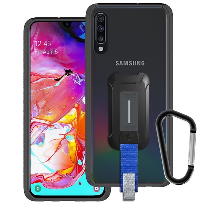 BX3-SS19-A70 | Samsung Galaxy A70 | Mountable Shockproof Rugged Case for Outdoors w/ Carabiner