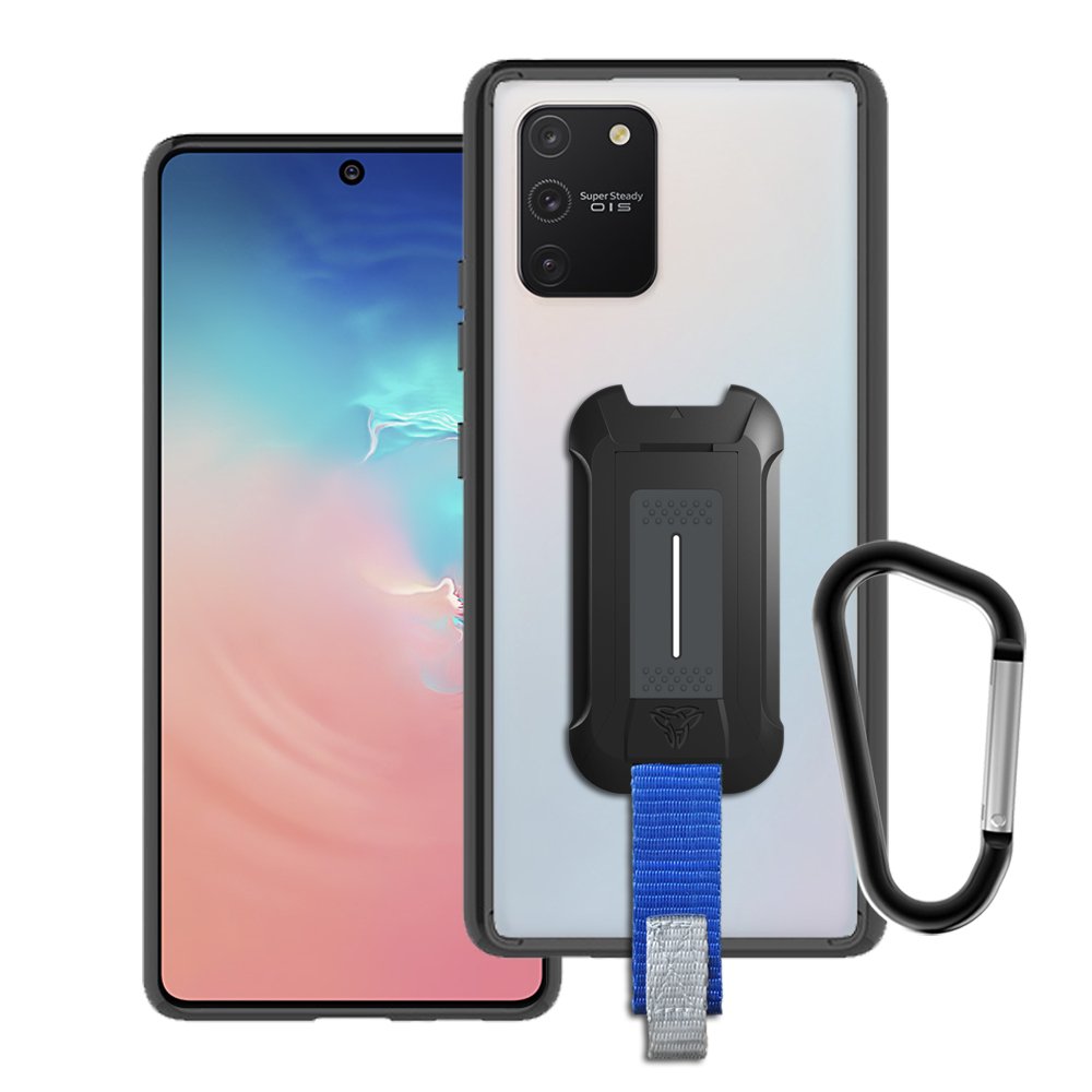 BX3-SS20-S10L | Samsung Galaxy S10 Lite Case | Mountable Shockproof Rugged Case for Outdoors w/ Carabiner