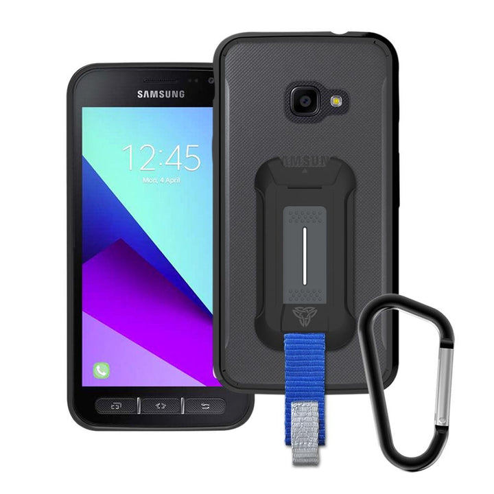 BX3-XC4 | Samsung Galaxy XCover 4 / 4s | Shockproof Rugged case w/ KEY Mount & Carabiner