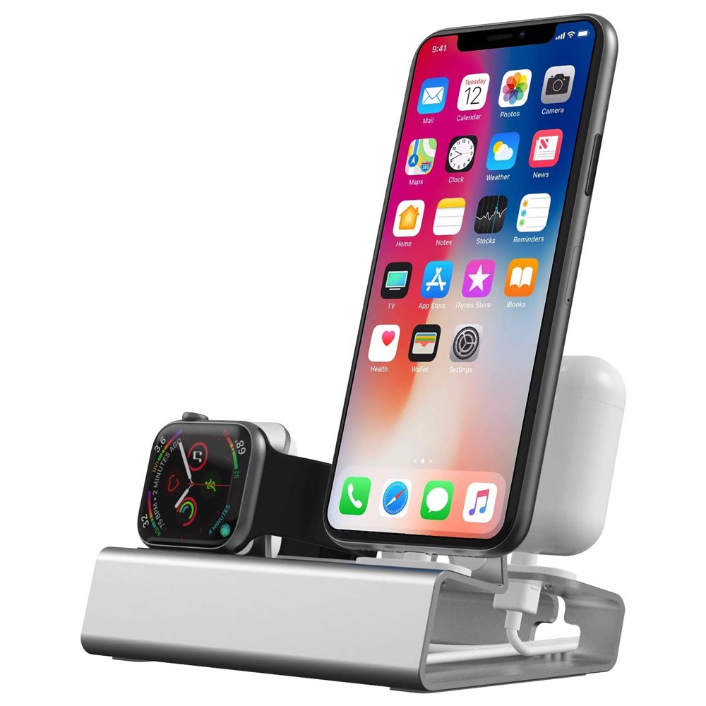 APL-DK03 | 3 IN 1 Charging Stand for iPhone, Apple Watch & AirPods