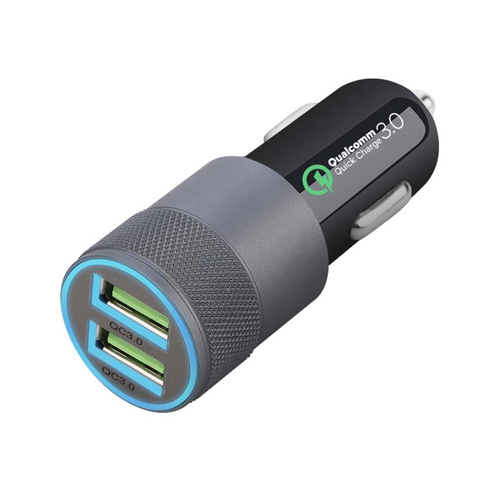 CHR-C3B | QC3.0 + QC3.0 | Quick Charge Smart Car Charger – ARMOR-X