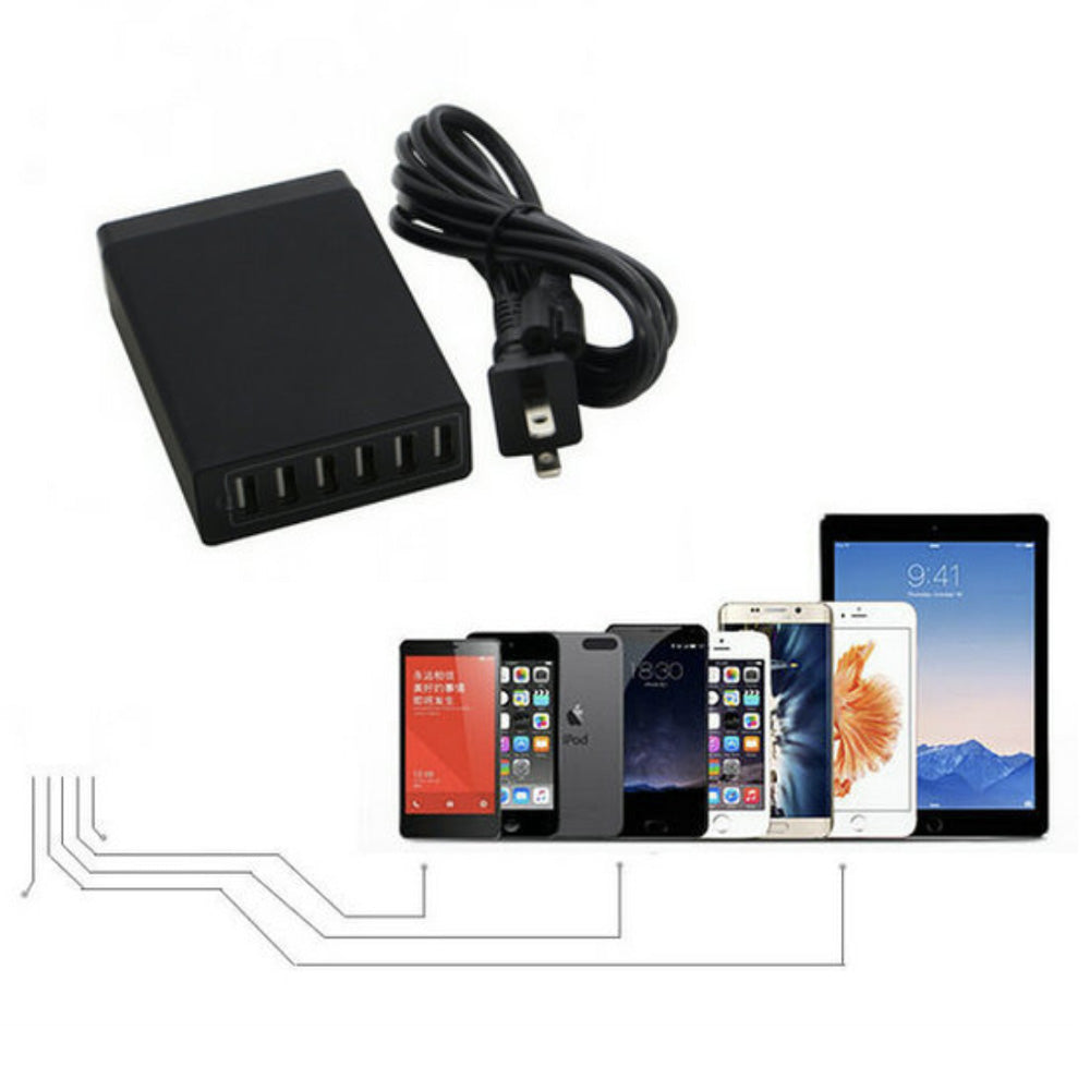 CHR-MT06 | 50W 6 Ports Multiple USB Charger