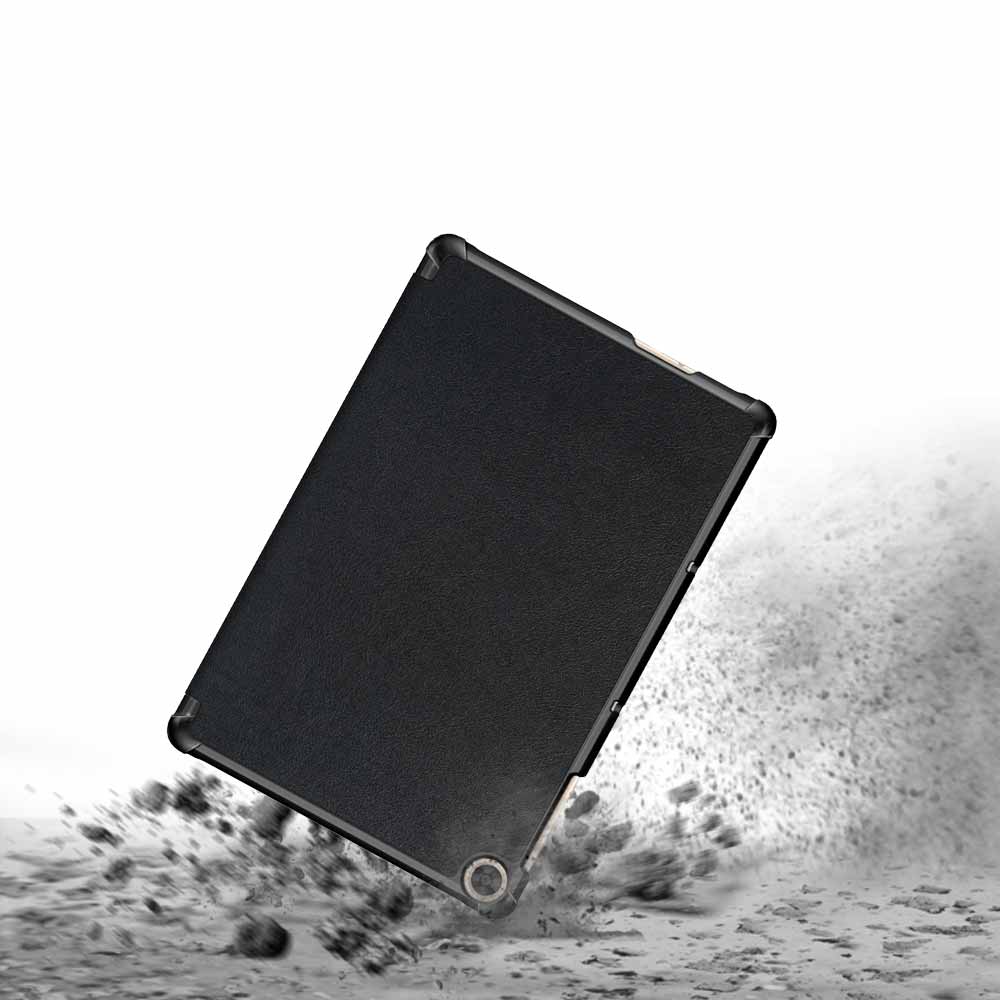 CVR-HW-HN6 | Honor Pad 6 / Huawei Enjoy Tablet 2 | Smart Tri-Fold Stand Magnetic PU Cover