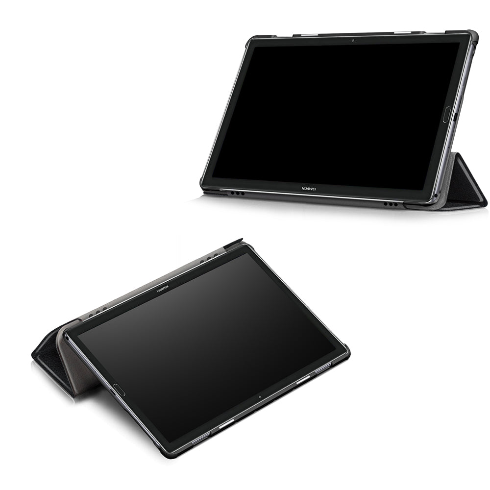 CVR-HW-M6*10.8 | Huawei MediaPad M6 10.8 / Huawei MatePad 10.8 SCMR-W09/AL00 | Smart Tri-Fold Stand Magnetic PU Cover
