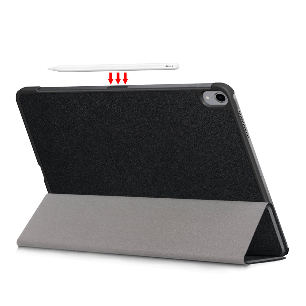 CVR-iPad-A4 | iPad Air 4 2020 | Smart Tri-Fold Stand Magnetic PU Cover