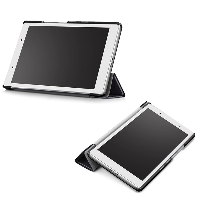 CVR-LN21 | Lenovo Tab 4 8.0 TB-8504 | Smart Tri-Fold Stand Magnetic PU Cover