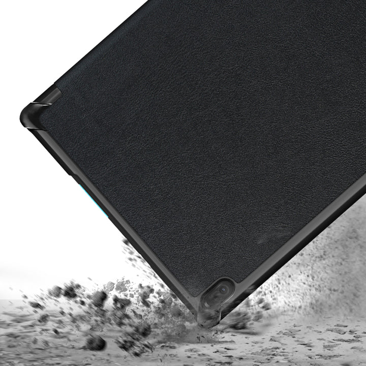 CVR-LN32 | Lenovo Tab E10 TB-X104 | Smart Tri-Fold Stand Magnetic PU Cover