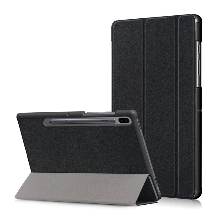 CVR-SS-T860 | Samsung Galaxy Tab S6 T860 T865 | Smart Tri-Fold Stand Magnetic PU Cover