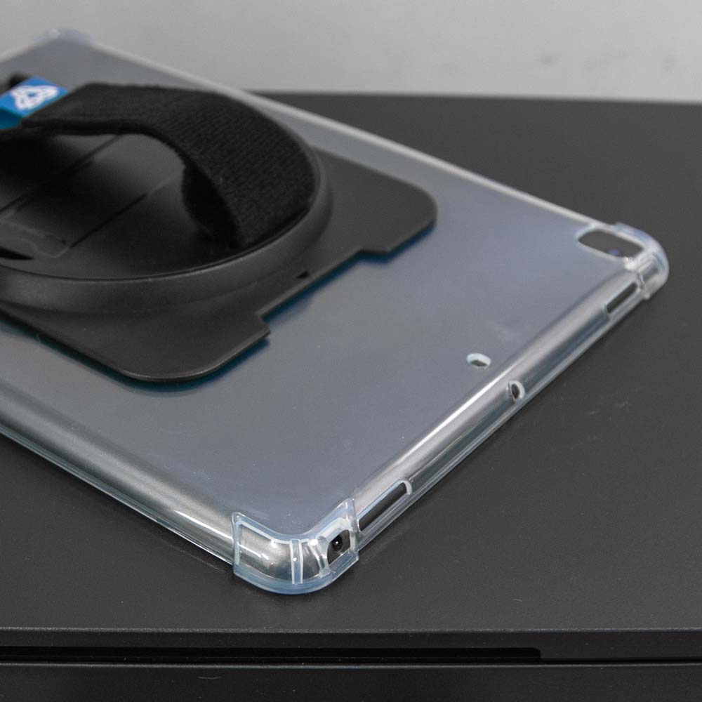 DUN-SS-T870 | Samsung Galaxy Tab S7 SM-T870 / SM-T875 / SM-T876B  | Ultra Slim 4 Corner Shockproof Case With Hand Strap & Kick-stand