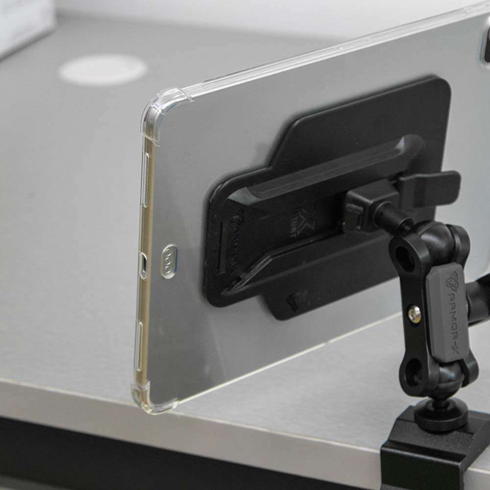 DXS-HW-M6*8.4 | Huawei MediaPad M6 8.4  | Ultra slim 4 corner Anti-impact tablet case with hand strap kick-stand & X-Mount