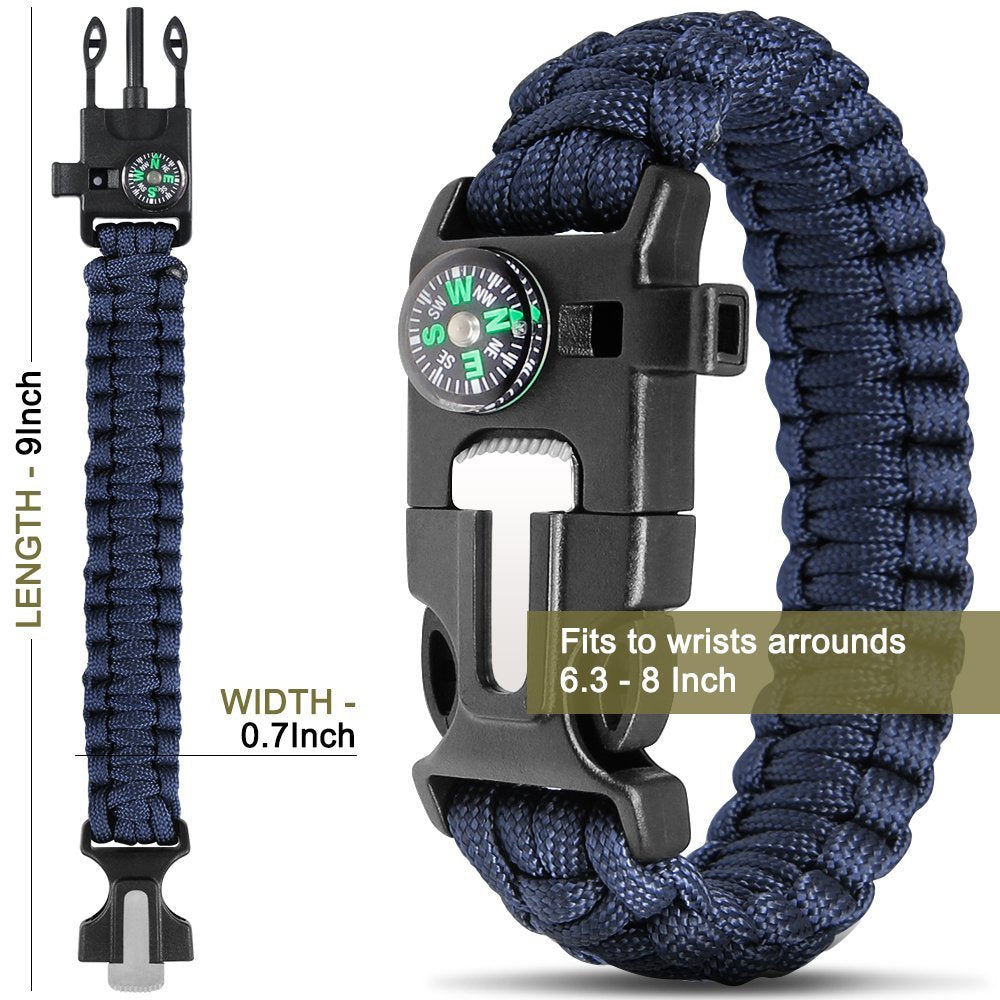 Outdoor Survival Bracelet With Paracord, Knife, Whistle, And Rescue Tool  For Hiking, Camping, Travel, Mountain Climbing, Hunting, And Emergencies  From Lilykang, $1.21 | DHgate.Com