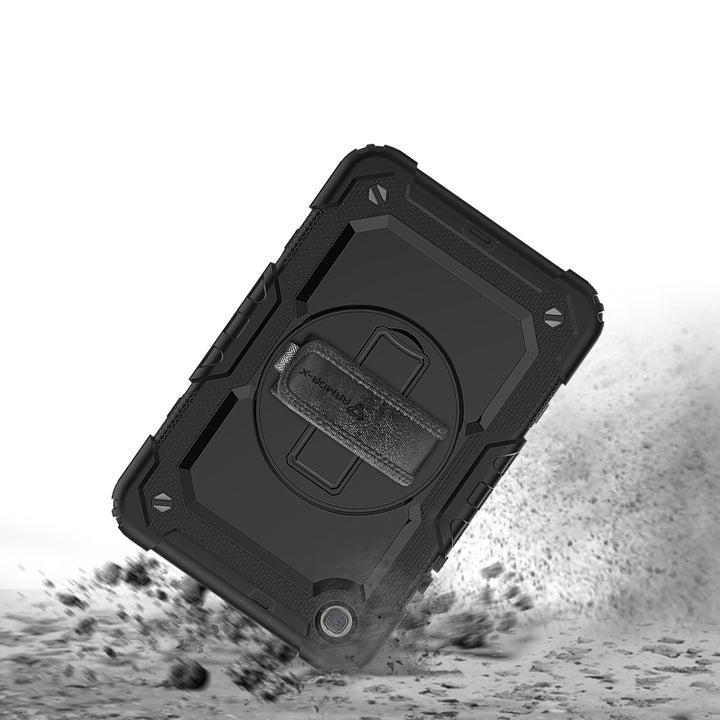 GEN-SS-T307 | Samsung Galaxy Tab A 8.4 T307 | Rainproof military grade rugged case with hand strap and kick-stand