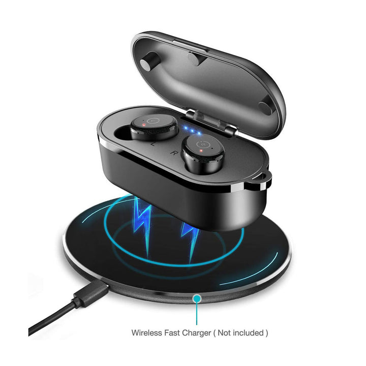 GO-X5 | IPX8 Waterproof Bluetooth 5.0 TWS earbuds Headphone w/ Mic