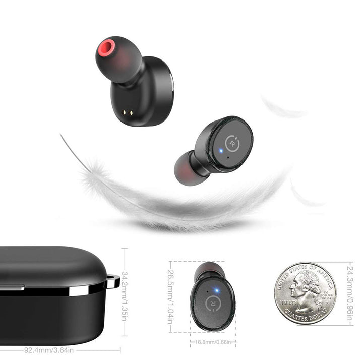 GO-X5 | IPX8 Waterproof Bluetooth 5.0 TWS earbuds Headphone w/ Mic