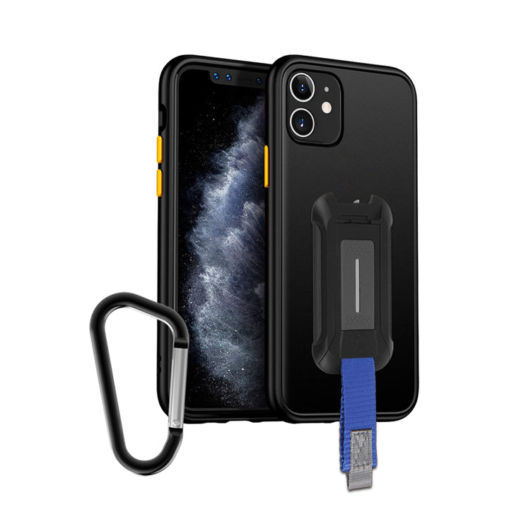 GX-IPH-12 | iPhone 12 / iPhone 12 mini | Ultra Slim Hyper Shockproof Case w/ X-Mount & Carabiner