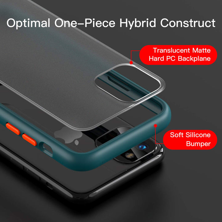 GX-IPH-11PRO-GN | iPhone 11 Pro Case 5.8 | Ultra Slim Hyper Shockproof Case w/ X-Mount & Carabiner -Green