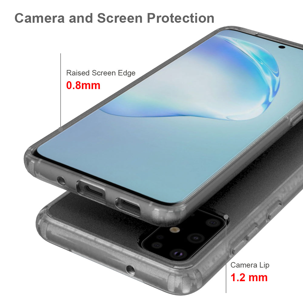 GX-SS20-S20-BK | Samsung Galaxy S20 / S20 5G Case | Ultra Slim Hyper Shockproof Case w/ X-Mount & Carabiner -Black