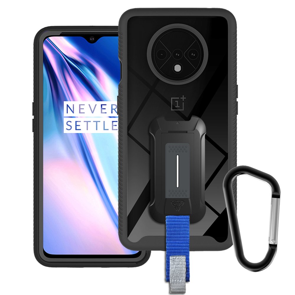 HX-7T | OnePlus 7T Case | Protection Military Grade w/ KEY Mount & Carabiner