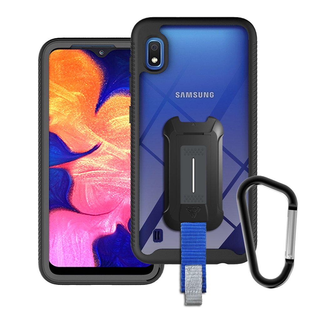 HX-A10 | Samsung Galaxy A10 Case | Protection Military Grade w/ KEY Mount & Carabiner